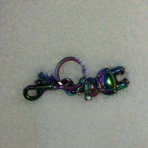 Coach Teddy Bear Hologram Keychain